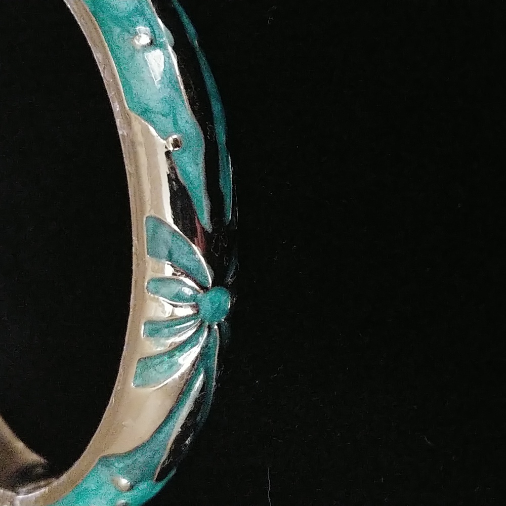 JTF Vintage Enamel Bangle